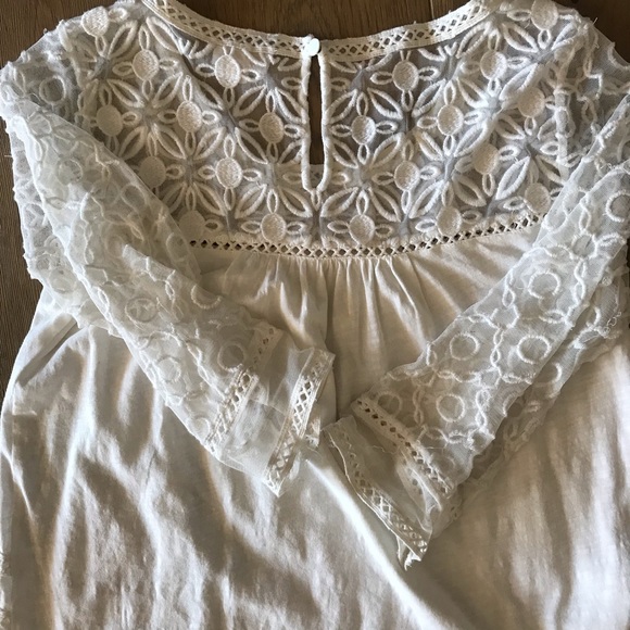 Lace and cotton shirt - Picture 4 of 6